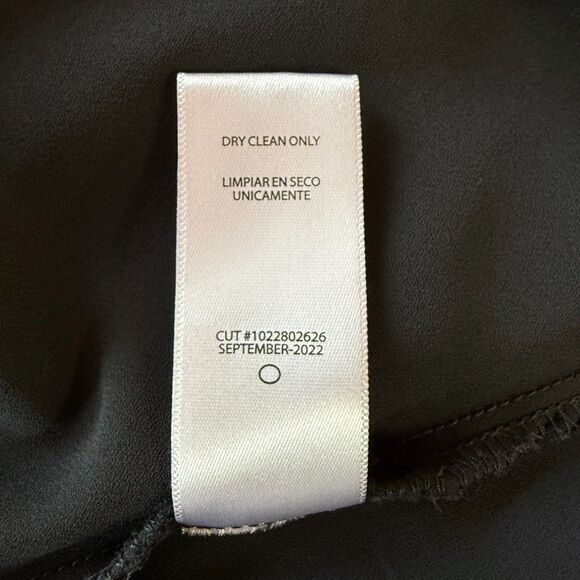 Ashley Park x RTR Encore Velvet Puff Sleeve Sweetheart Black & Gold Mini Dress 8 - Picture 11 of 16